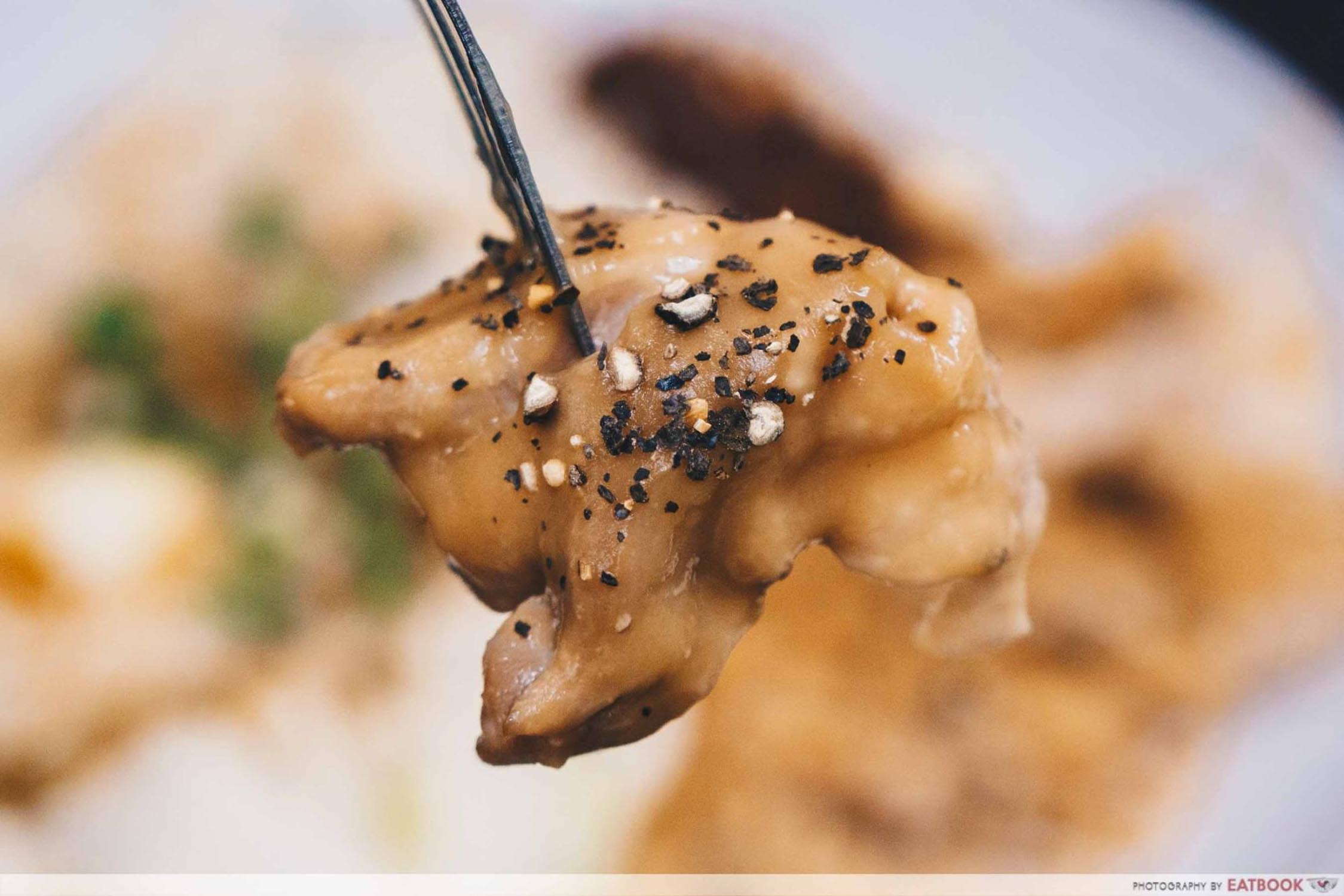 Supreme Pork Chop Rice - Chicken Chop Closeup