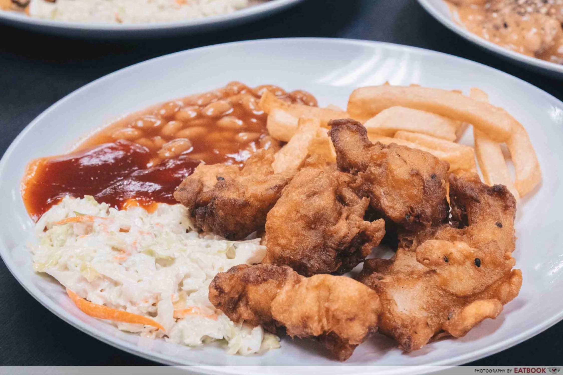 Supreme Pork Chop Rice - Fish W Chips