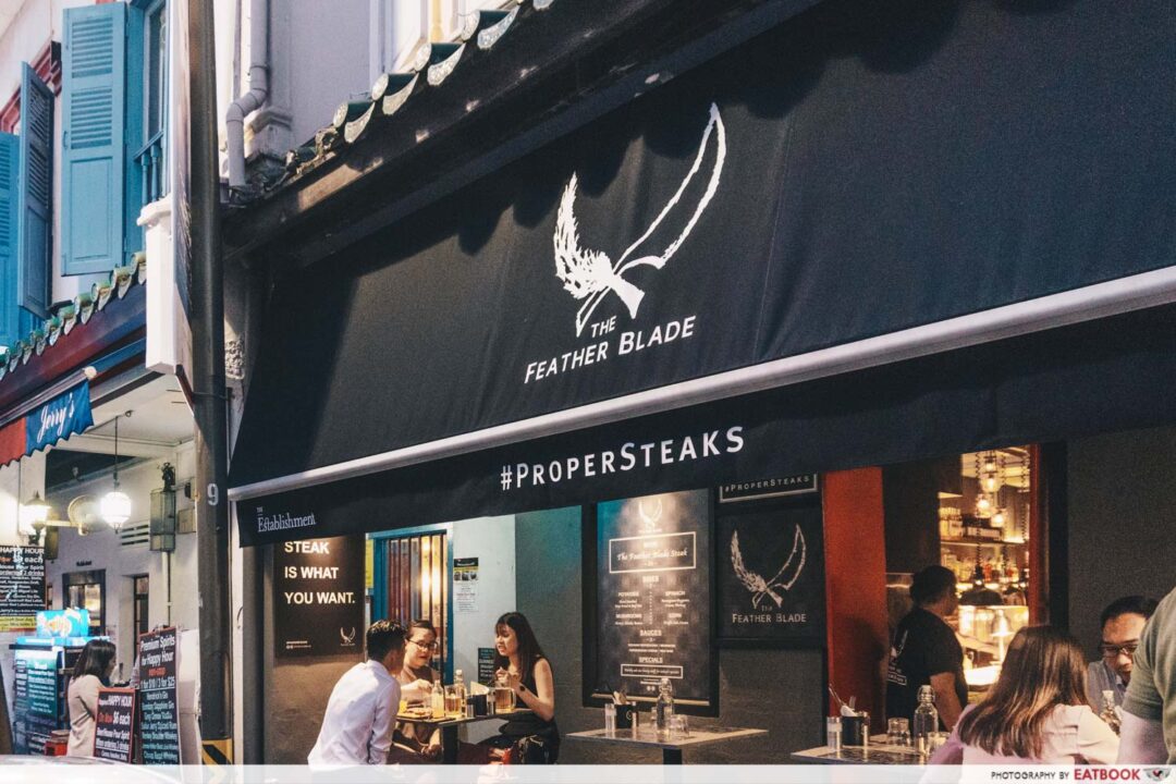 The Feather Blade Is Now Permanent At Club Street Along With Secret