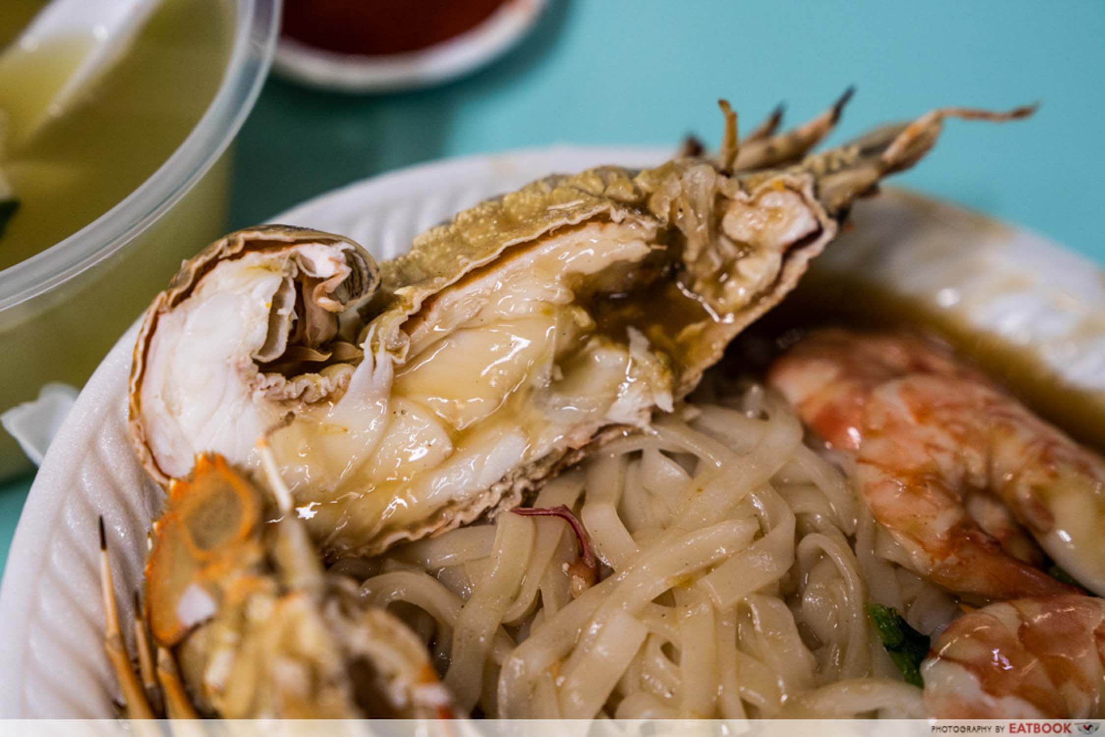 Tuck Kee Ipoh Sah Hor Fun Crayfish Closeup