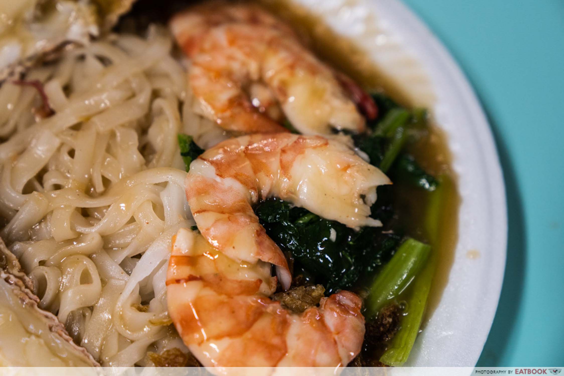 Tuck Kee Ipoh Sah Hor Fun Prawn Closeup