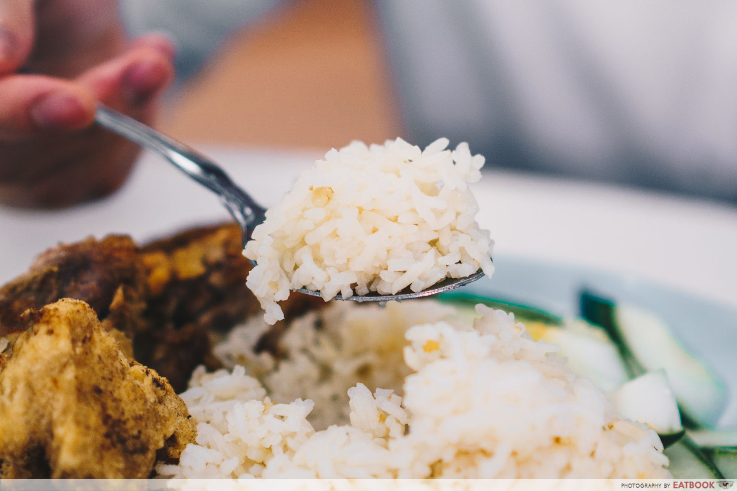 Victor Fried Chicken Wing RIce - Fragrant rice