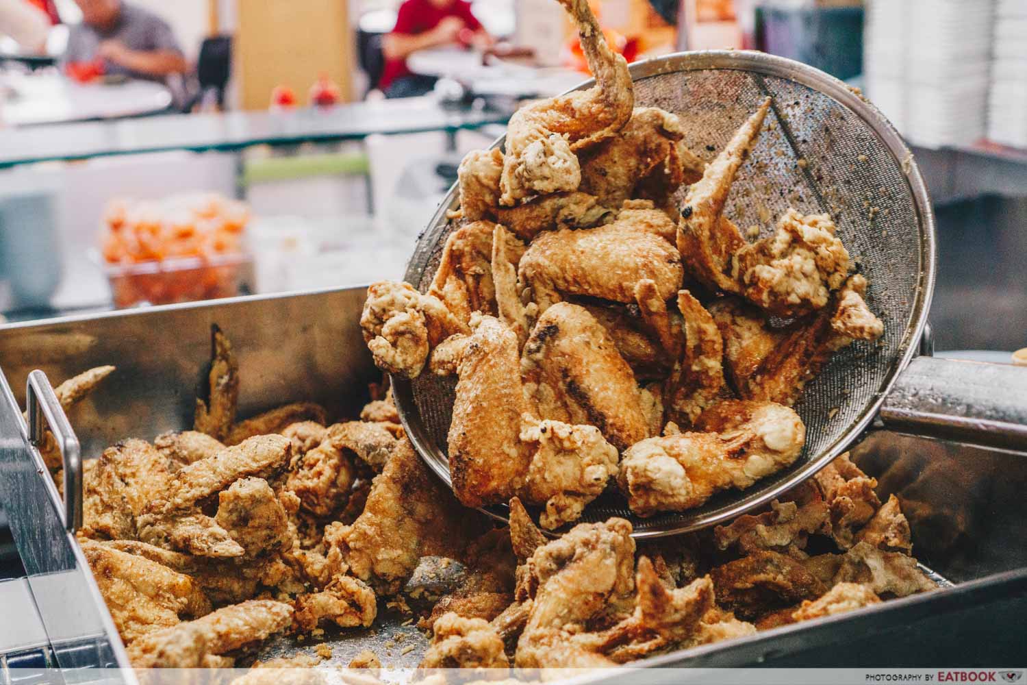 Victor Fried Chicken Wing RIce - crispy chicken