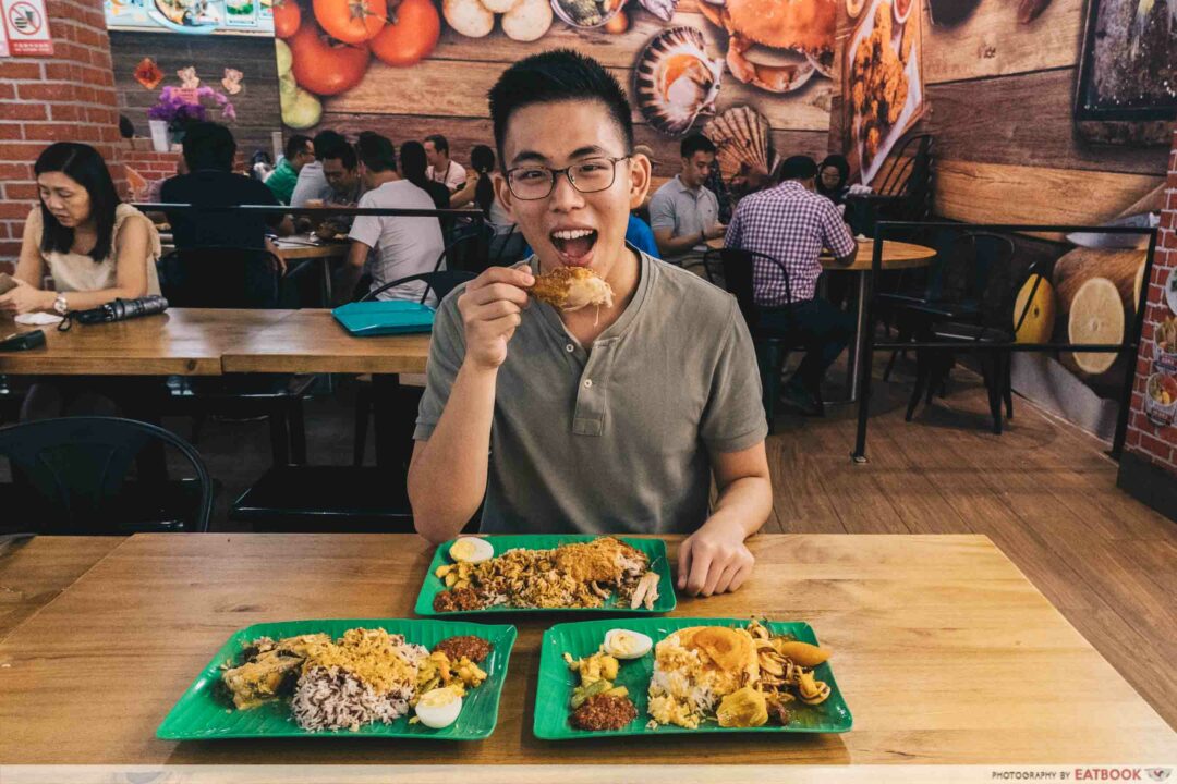 Yes! Nasi Kukus Review: Fragrant Lemak Rice With Crispy Fried Chicken ...