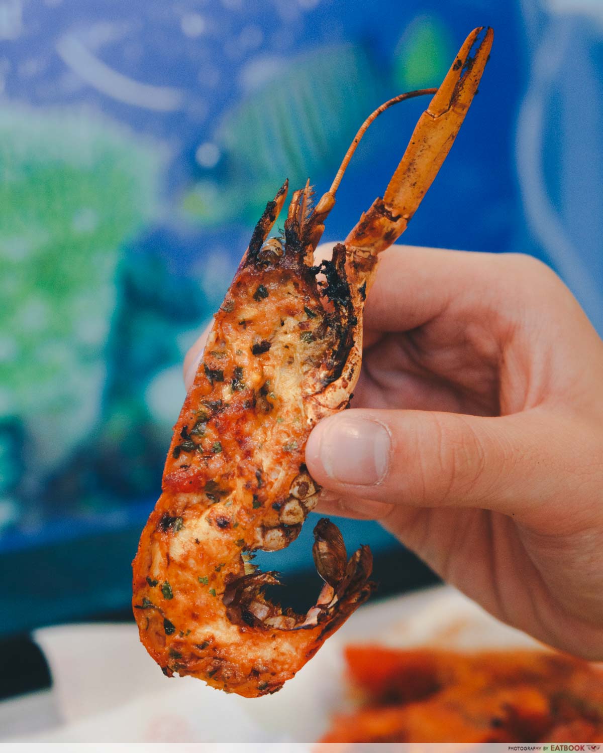 gosh! inspiring creations mini lobster nasi lemak lobster