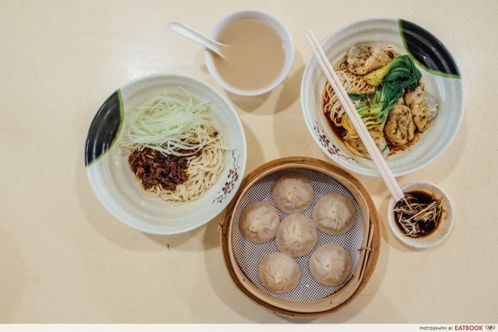 hawker stalls by ex restaurant chefs - Supreme Ramen Xiao Long Bao