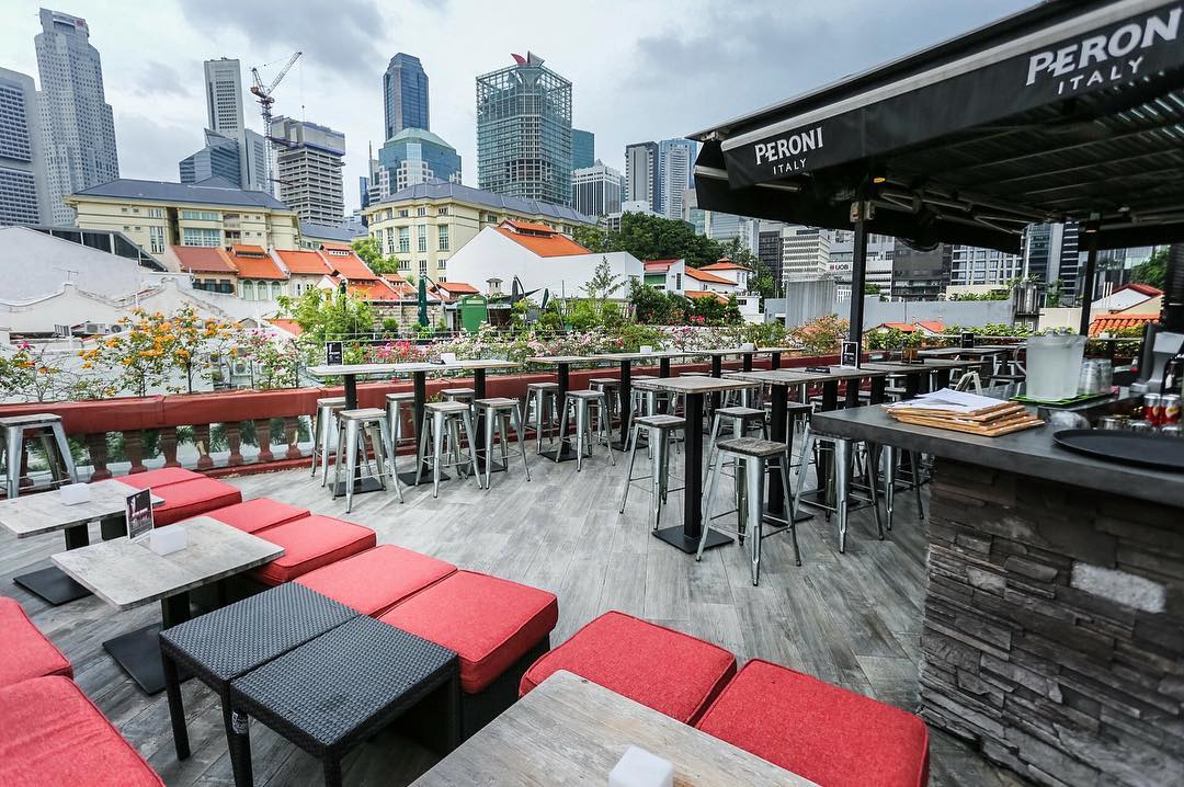 10 rooftop restaurants - The screening room ambience