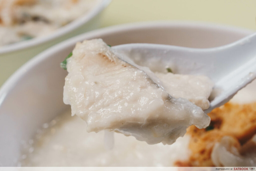 Botak Delicacy batang fish porridge