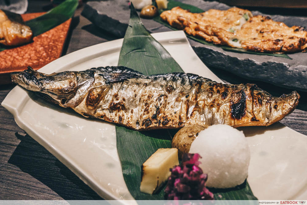 Charcoal-Grill & Salad Bar Keisuke Mackerel