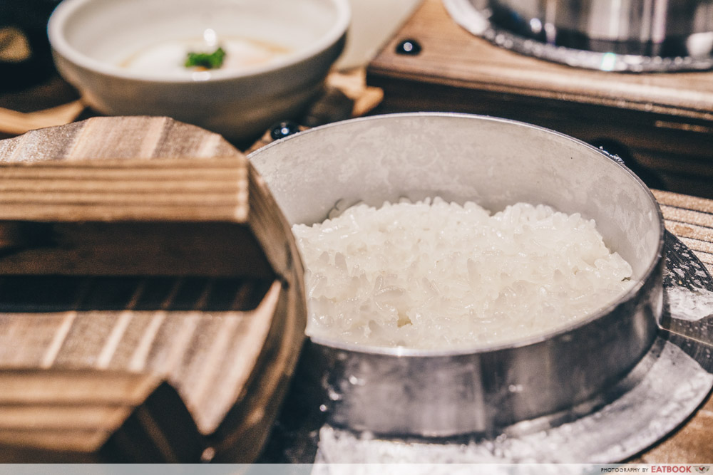 Charcoal-Grill & Salad Bar Keisuke rice