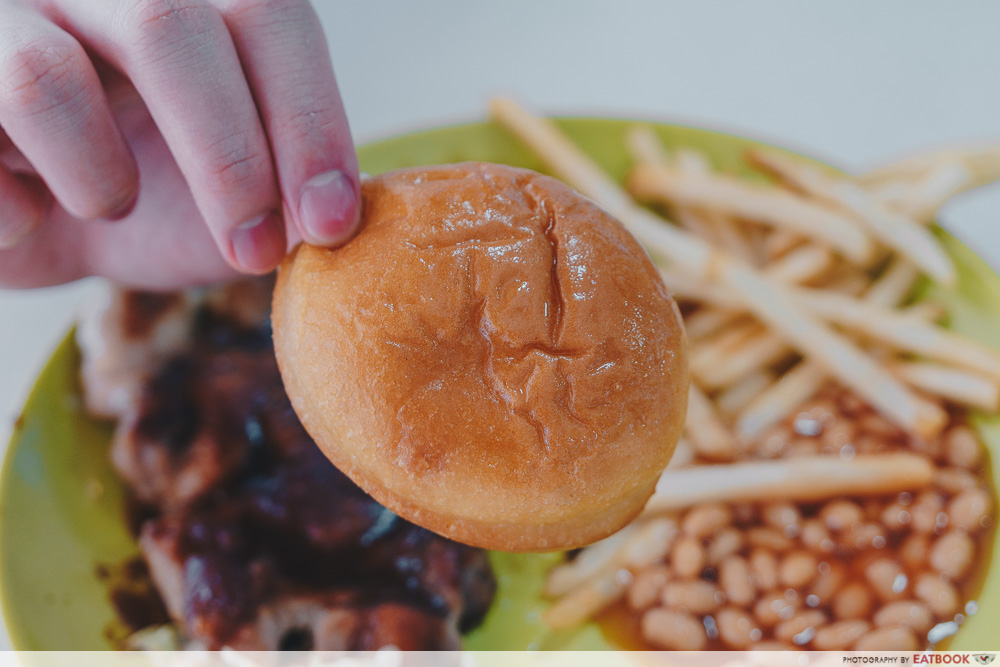 Chicken Supremo - fried bun