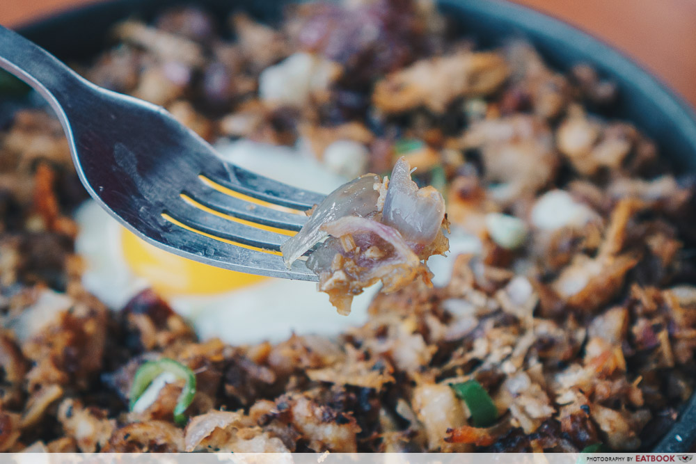 Don Lechon - sisig onions