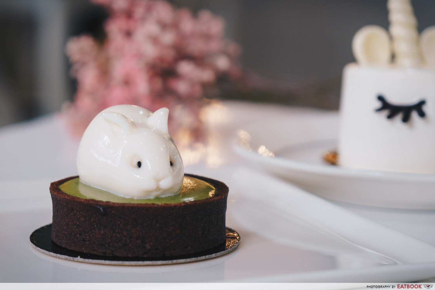 Minimalist Cafes - Boufe jiggly bunny tart