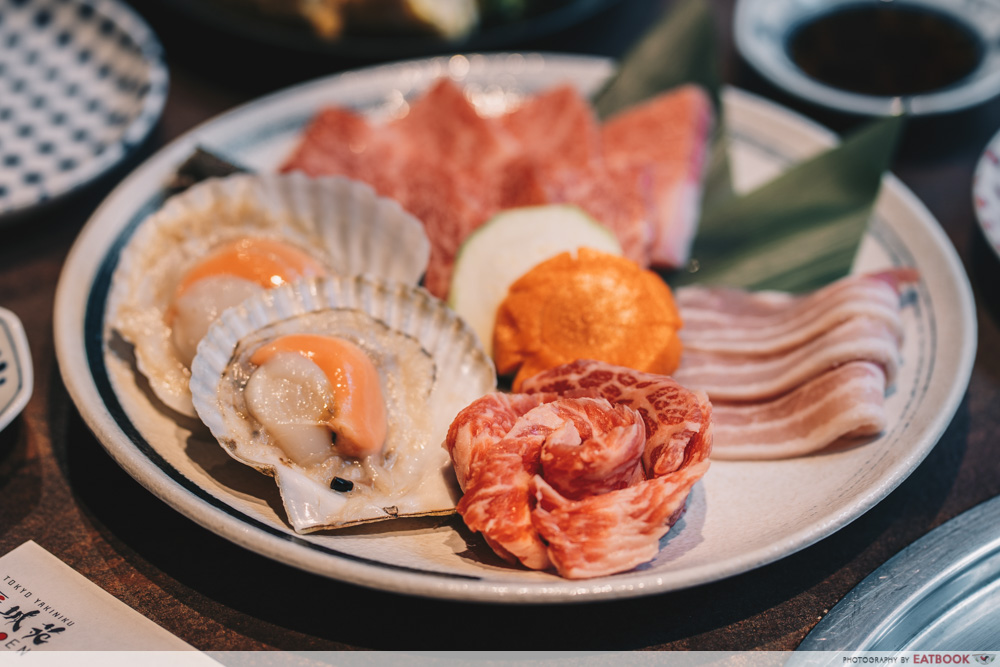 Okinawan Vegetables - Meat Platter