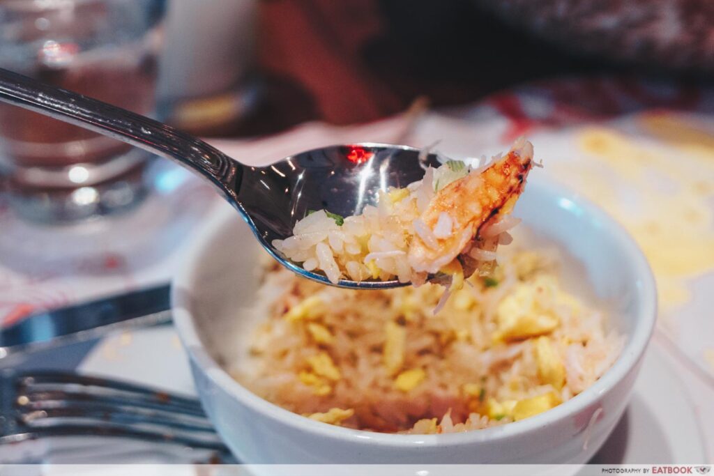 Pince & Pints Crab crab fried rice