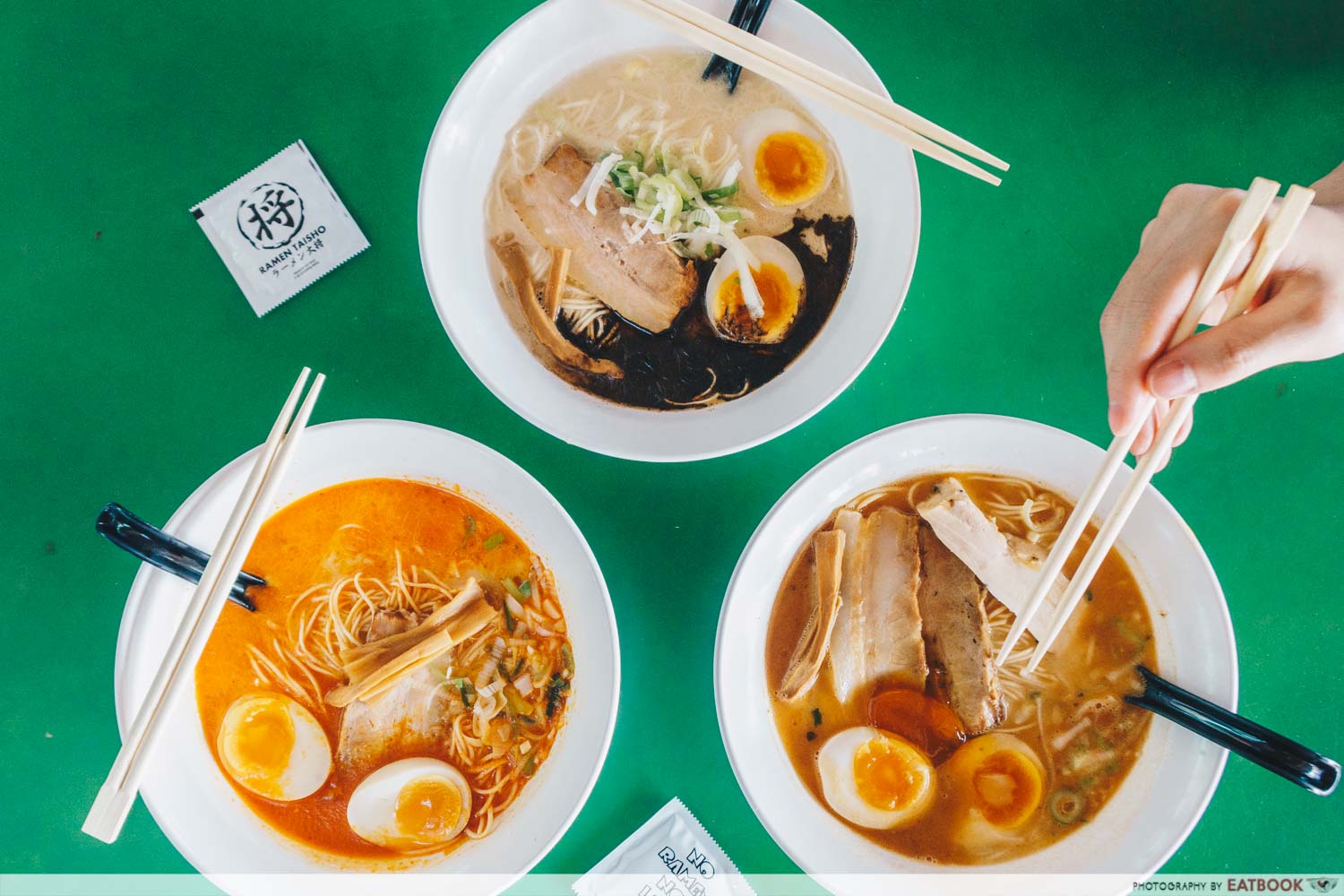 Ramen Taisho - flatlay