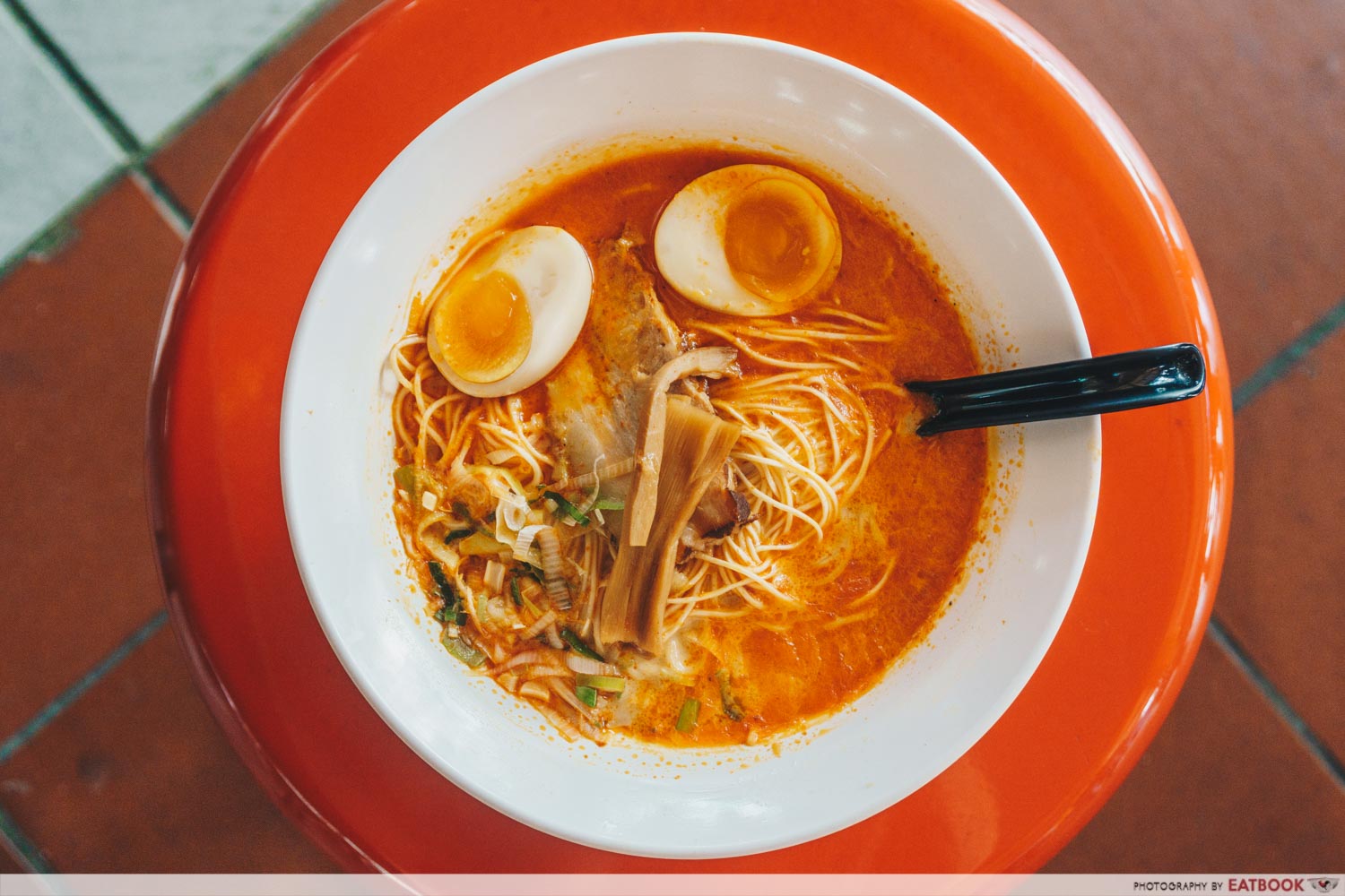 Ramen Taisho - sambal ramen wide shot