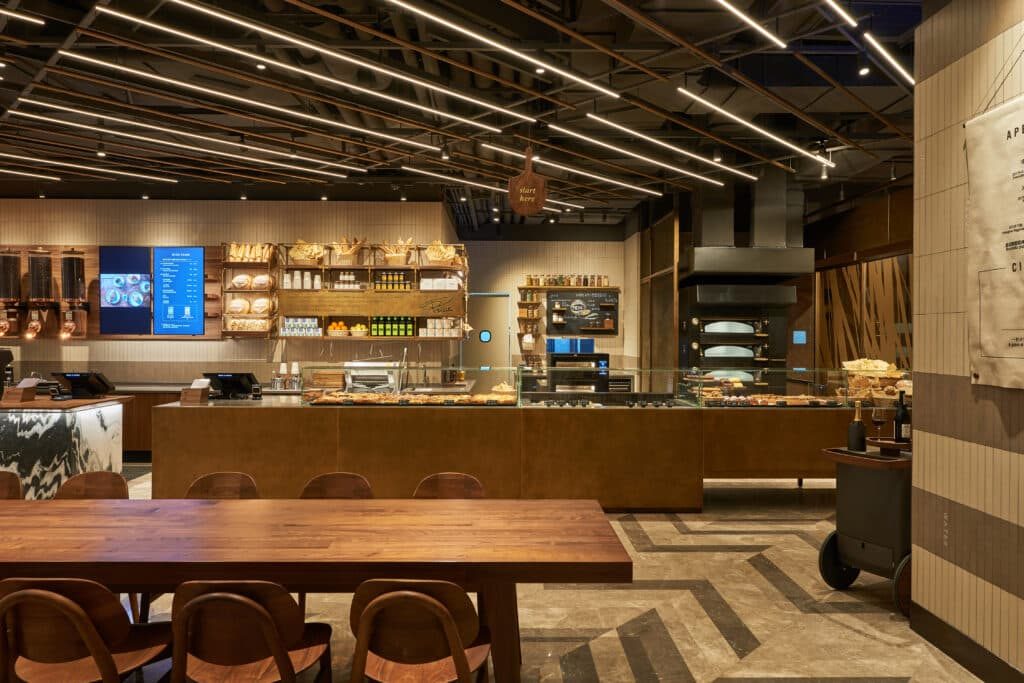 Shanghai Starbucks Reserve Bakery Cafe Interior