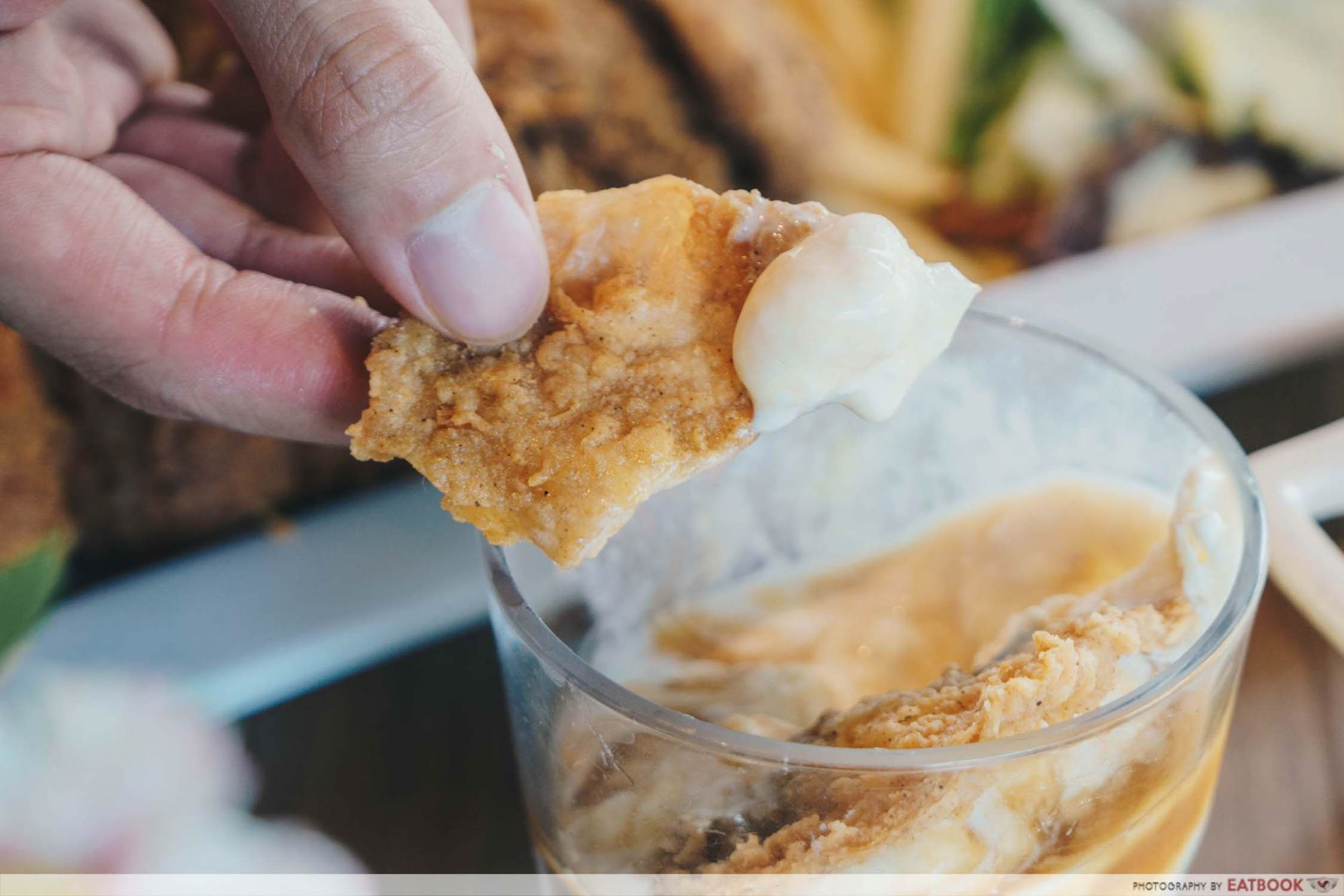 Tenderbest Makcik Tuckshop - Fried Chicken Caramel Closeup