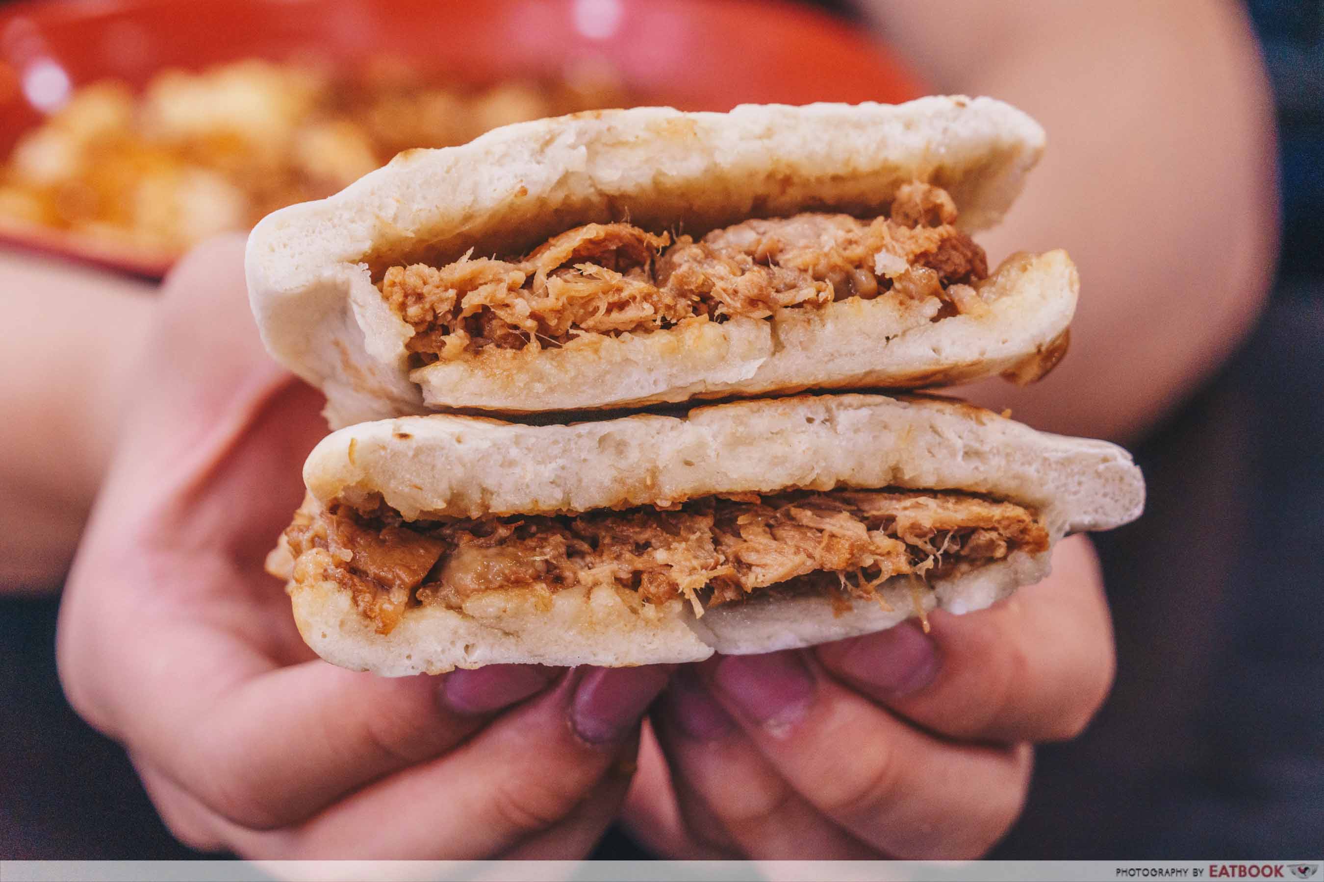 Xi An Xiao Chi meat buns stack