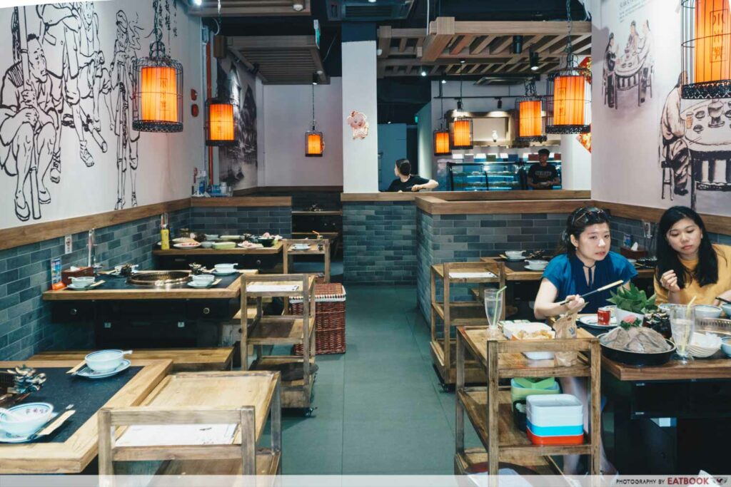 Xiao Mu Deng Traditional Hotpot Review Chongqing Ma La Hot Pot With