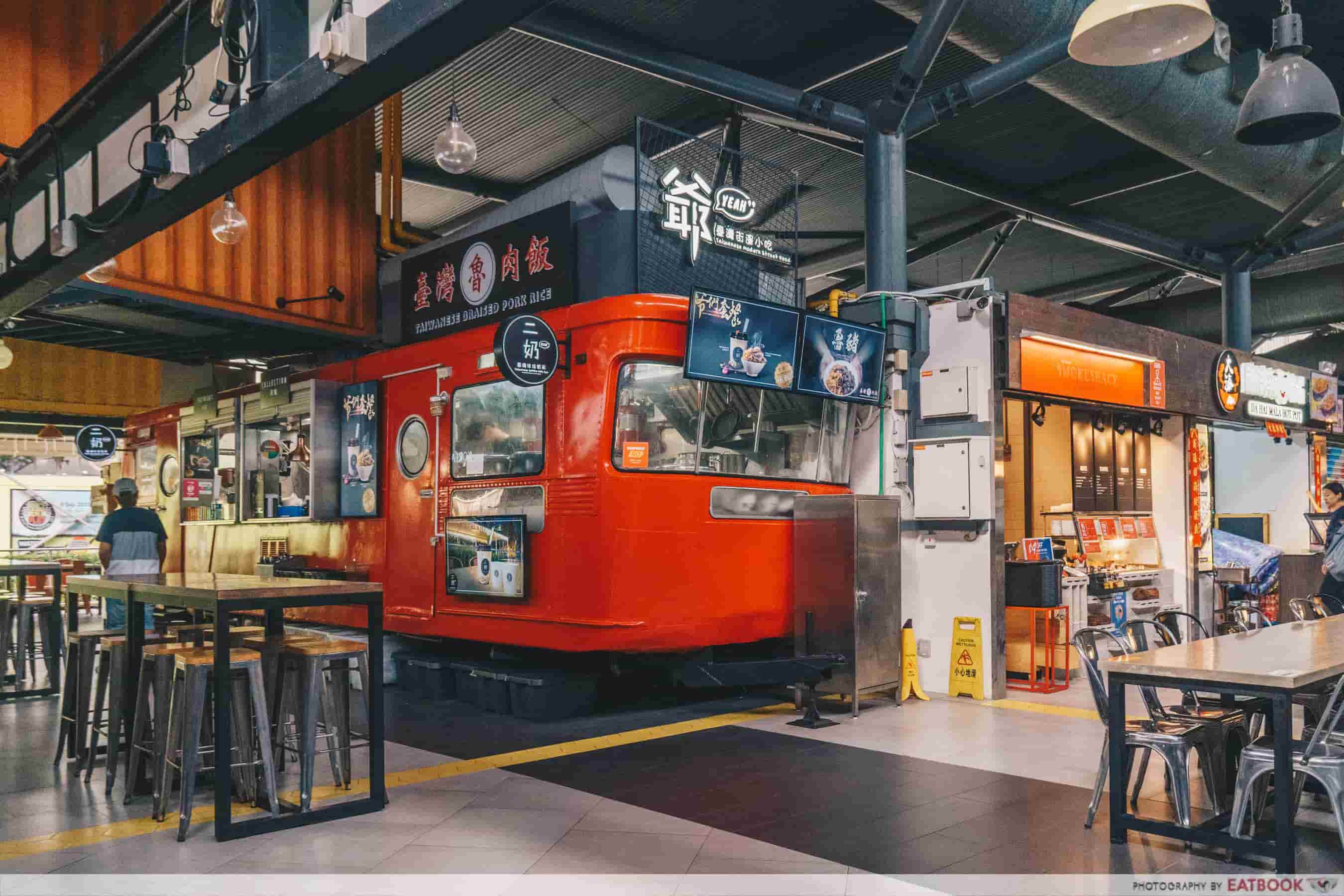 YEAH Taiwanese Modern Street Food ambience