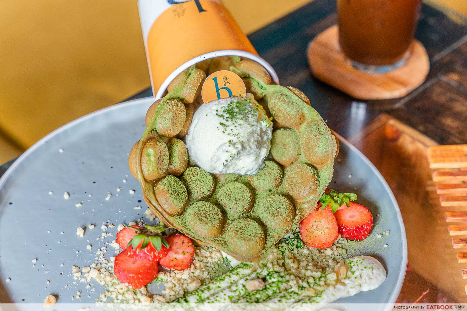 bloom by mokmok mount austin jb cafe matcha pufflet