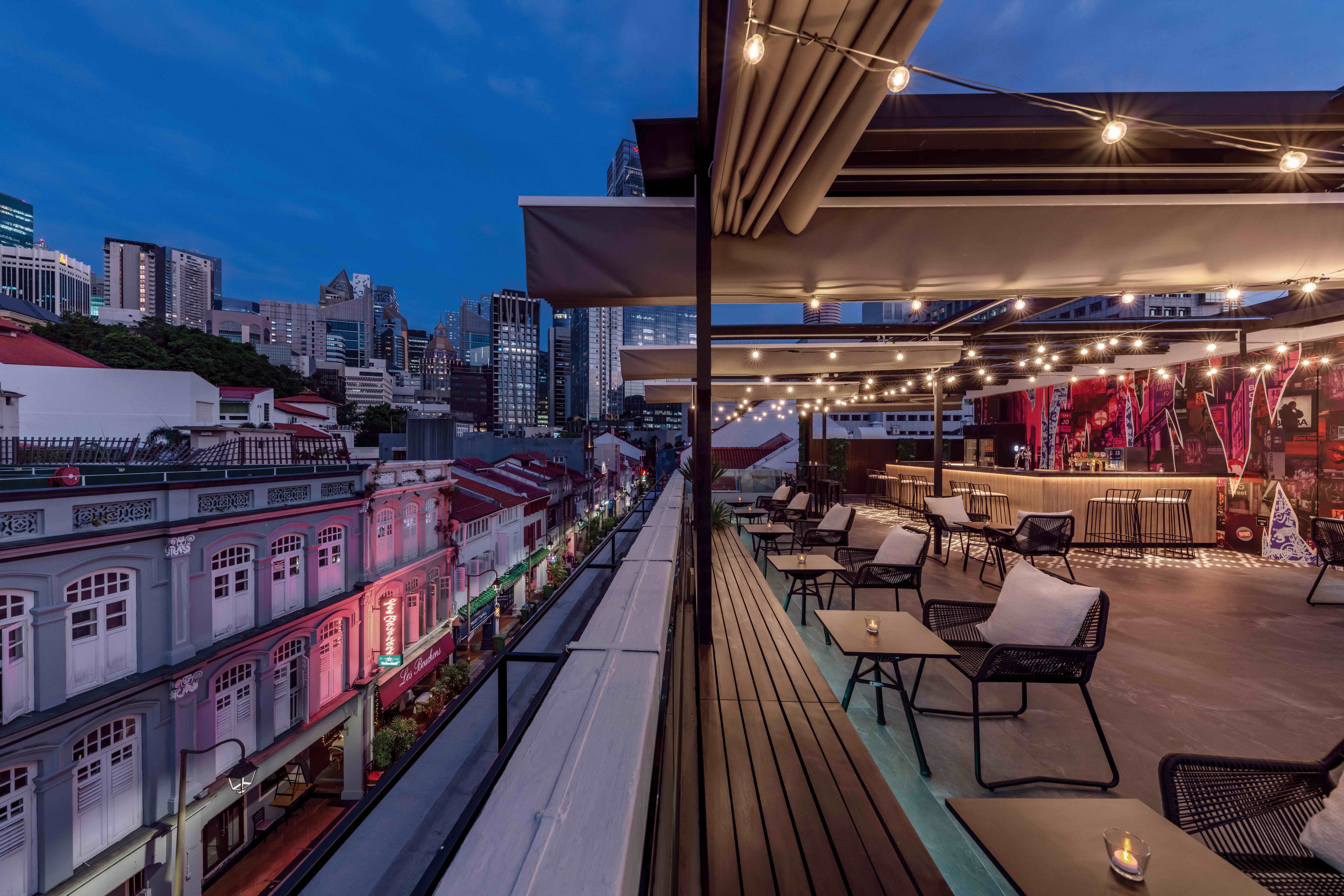honcho rooftop restaurant singaporre