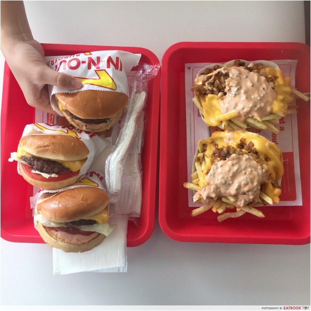 in n out singapore pop up