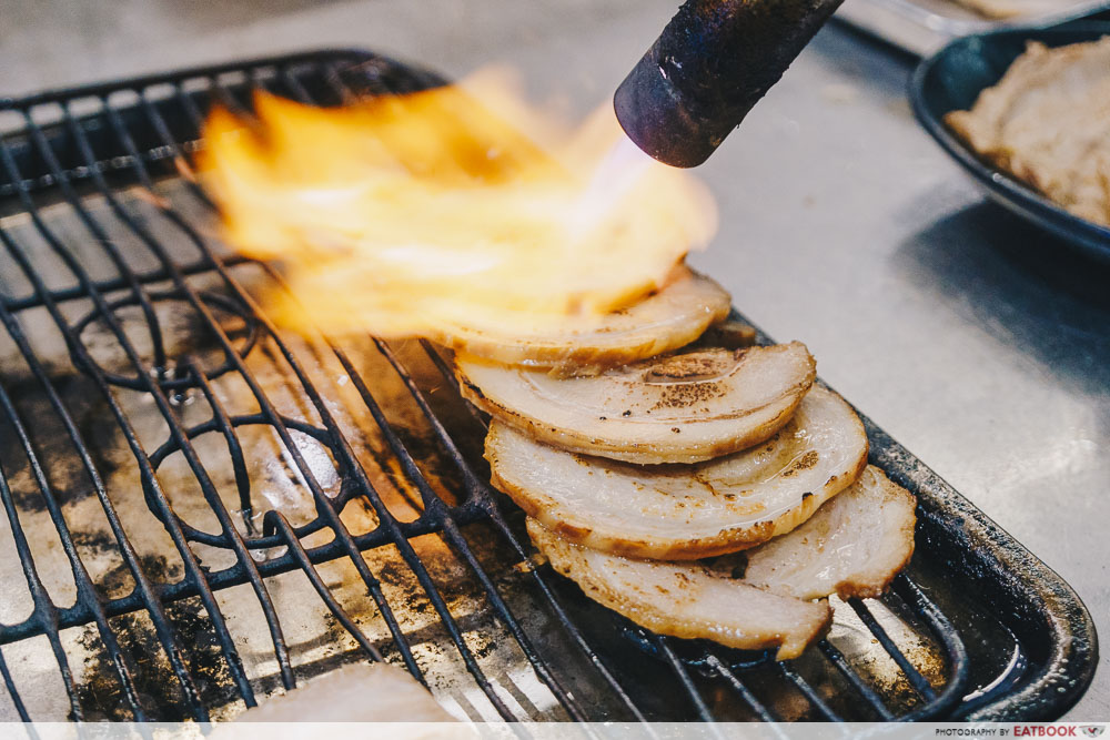 so ramen chashu torch