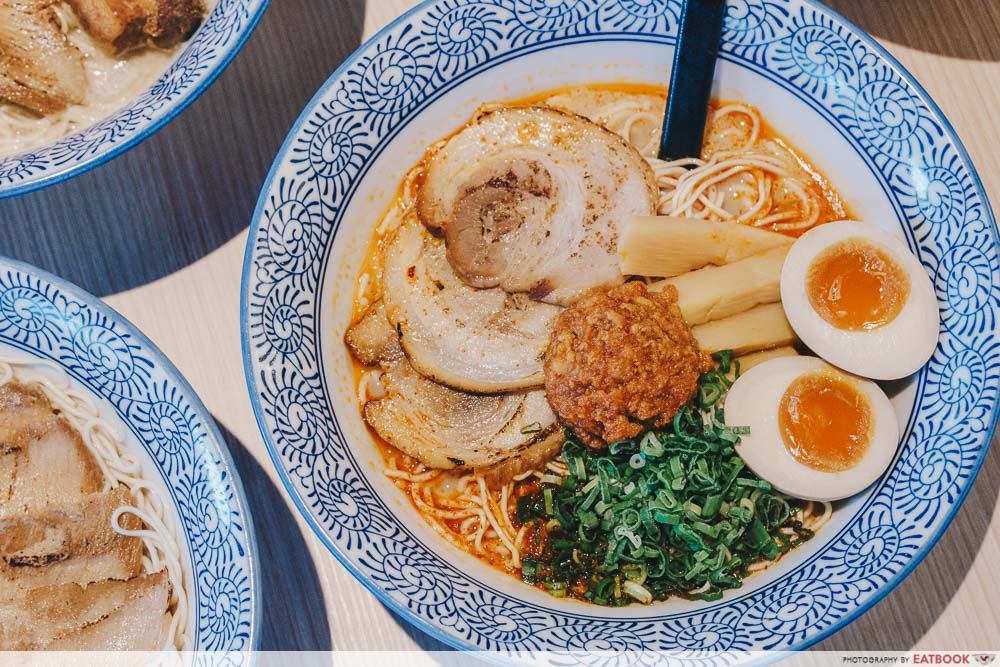 so ramen spicy tonkotsu tamago intro