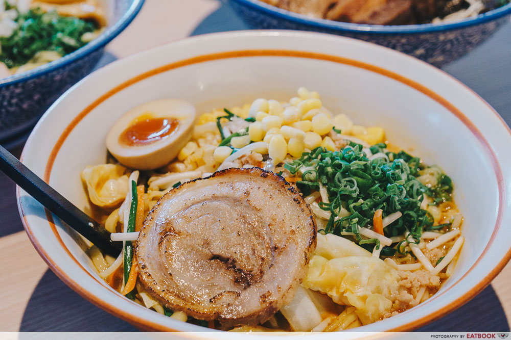 so ramen yasai chashu miso