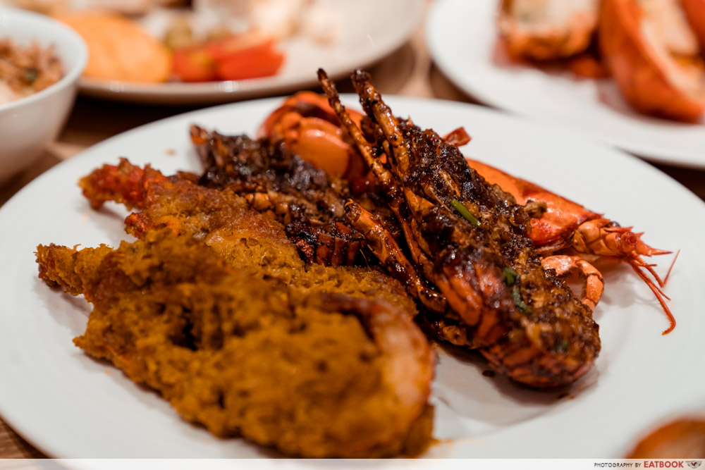 J65 - Singapore Chilli-Style and Black Pepper Lobster