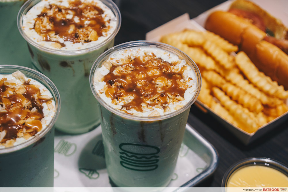 May Restaurants 2019 - Shake Shack pandan shake