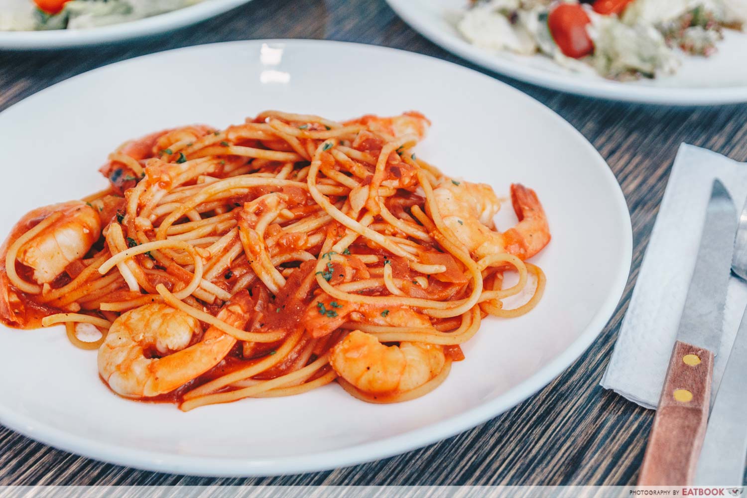 Nineties Pasta and Grill - Prawn Marinara