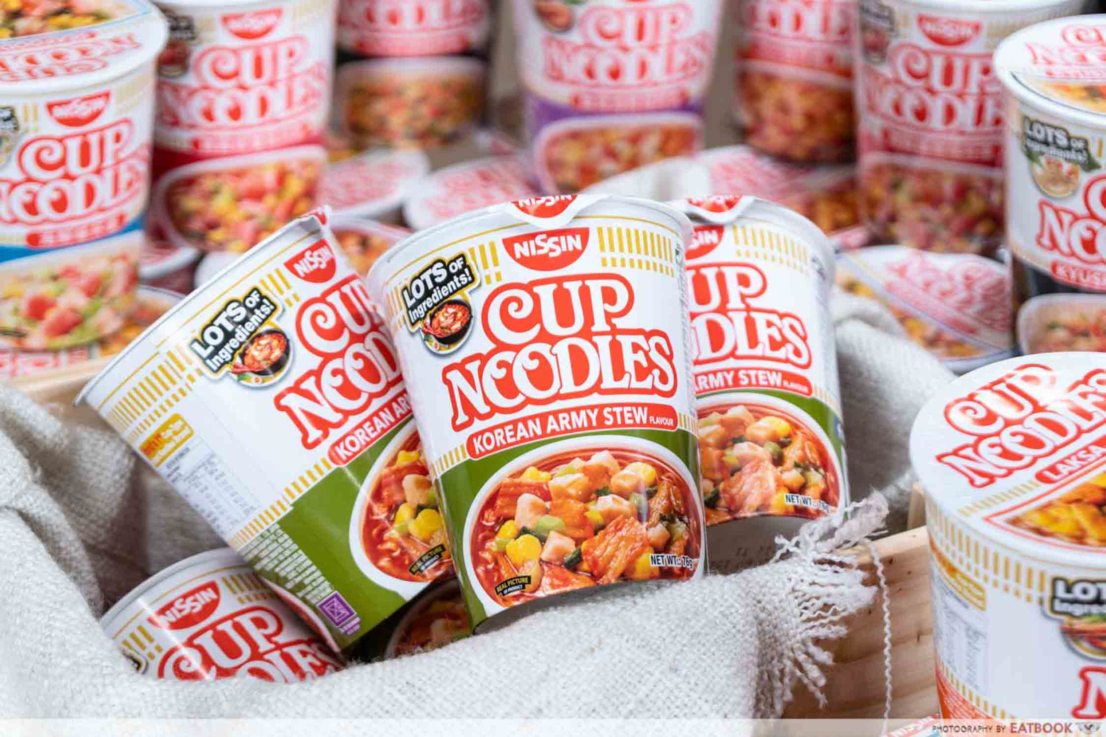 Nissin Korean Army Stew Noodles - Establishment Shot