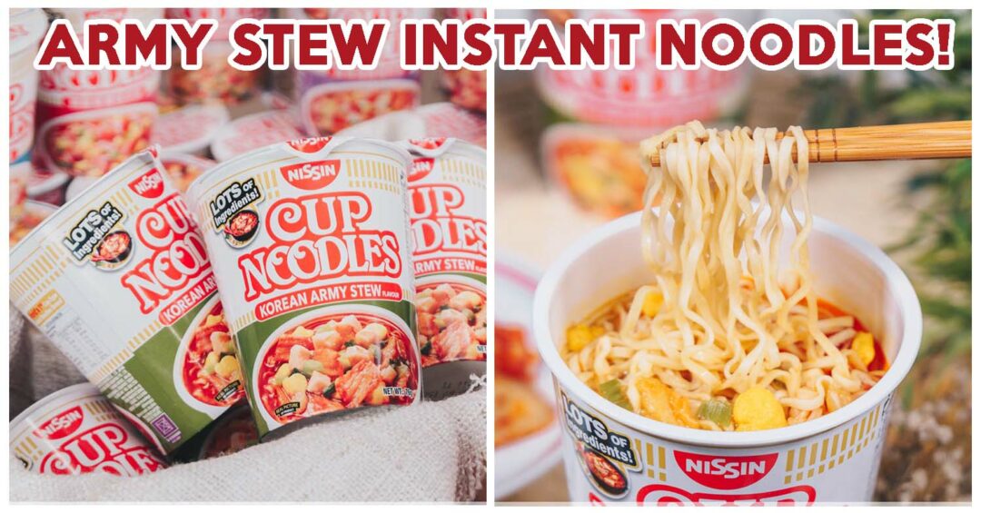 Nissin Korean Army Stew Noodles - Feature Image
