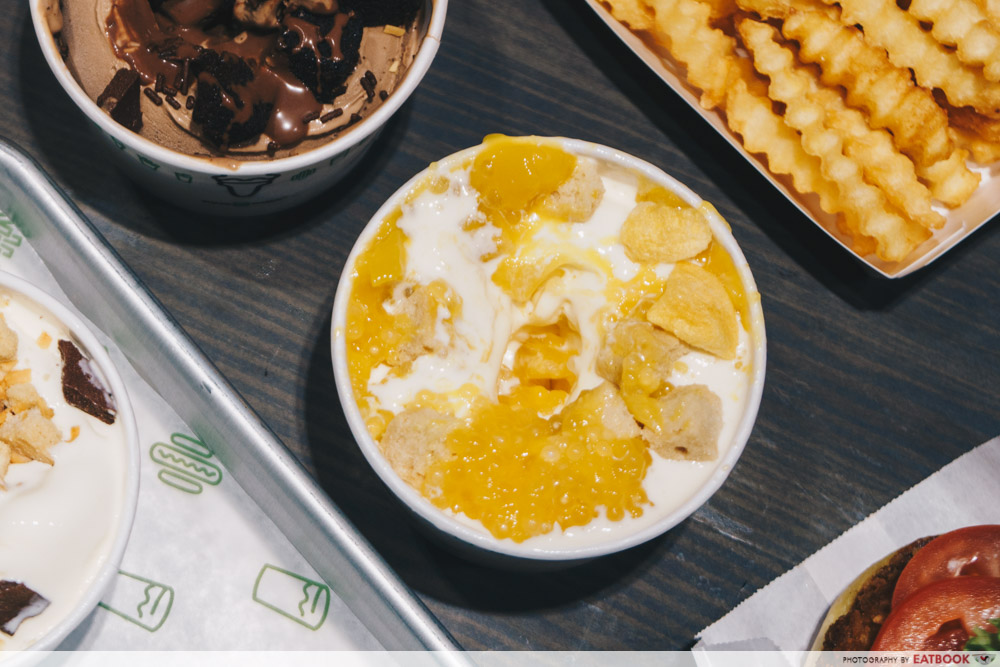 Shake Shack Mango Concrete