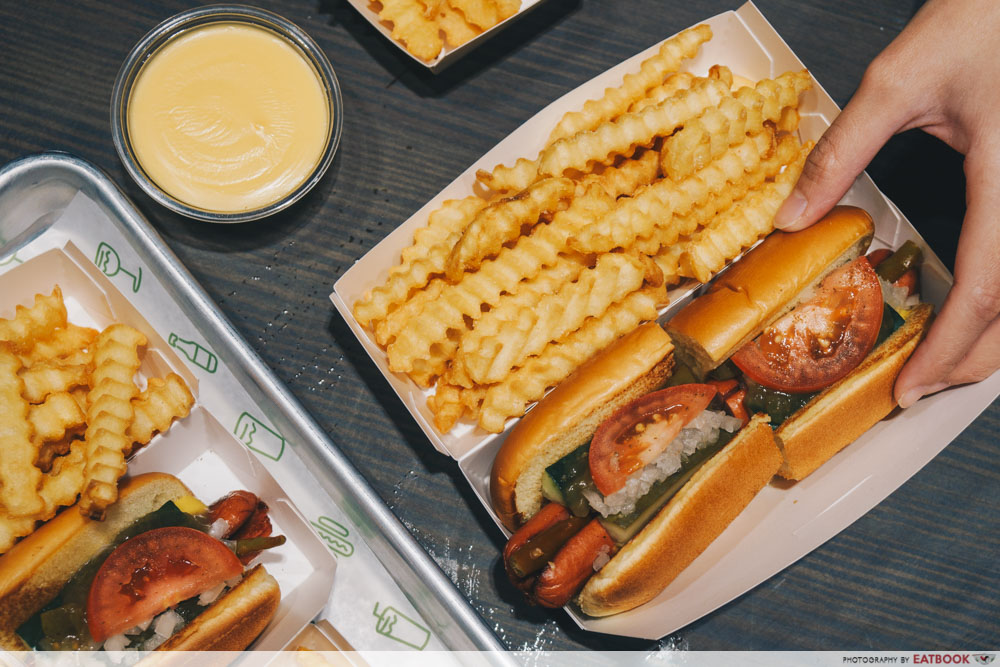 Shake Shack Shack-cago dog