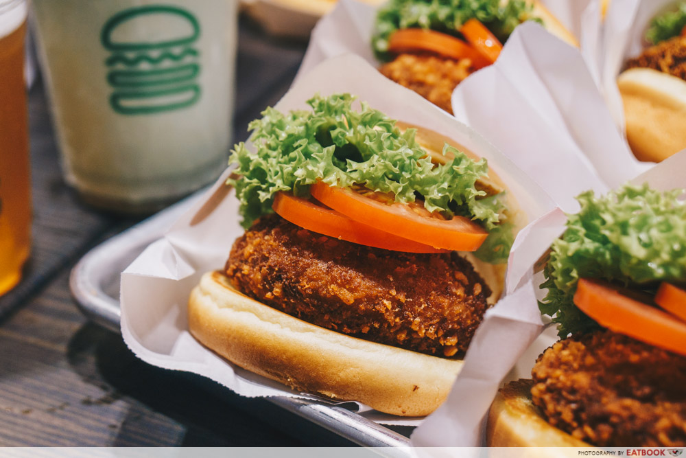 Shake Shack Shrooms Burger