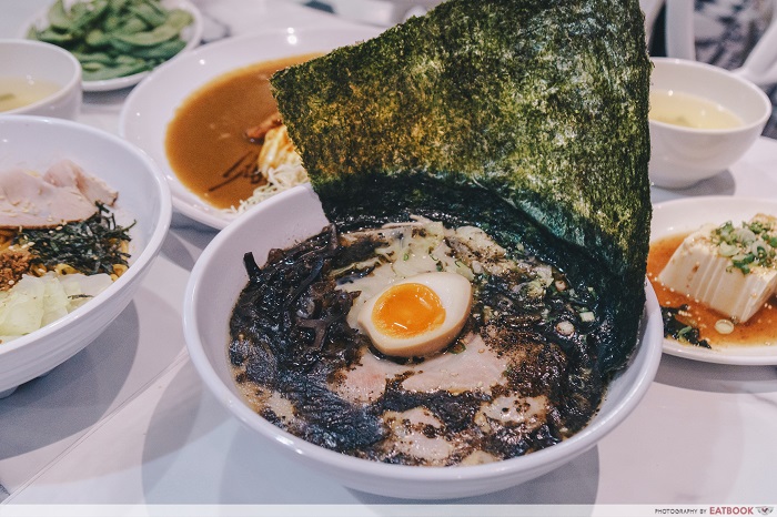 Wafu Japanese Cuisine - Black garlic Tonkotsu Ramen