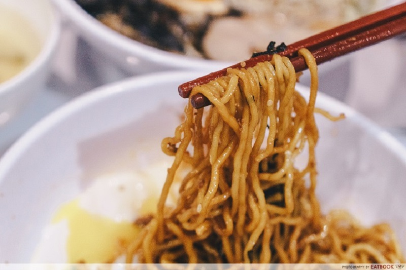Wafu Japanese Cuisine - abura ramen noodles