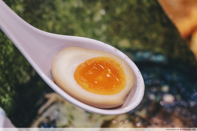 Wafu Japanese Cuisine - hanjuku egg