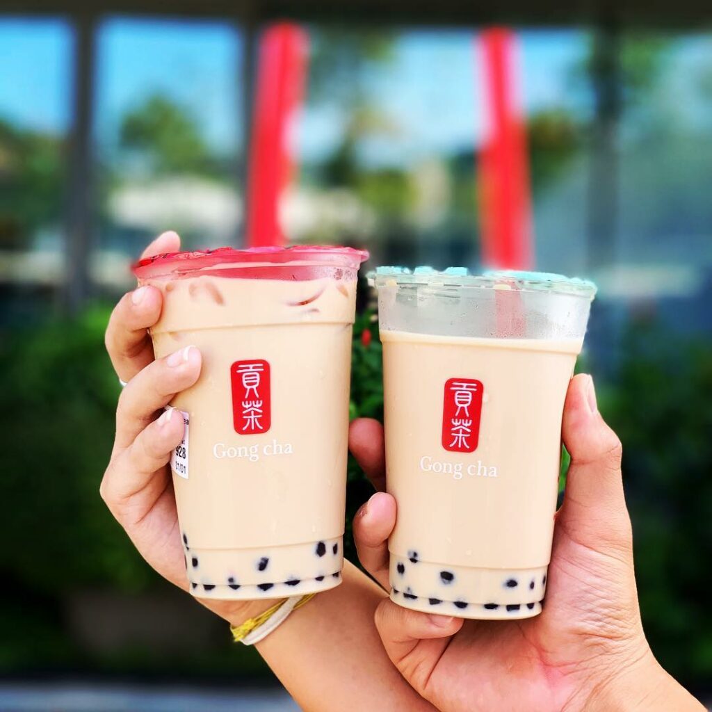 gong cha free bbt