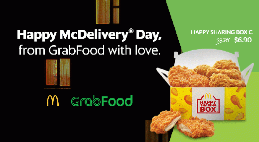 grabfood mcdonalds delivery day gif