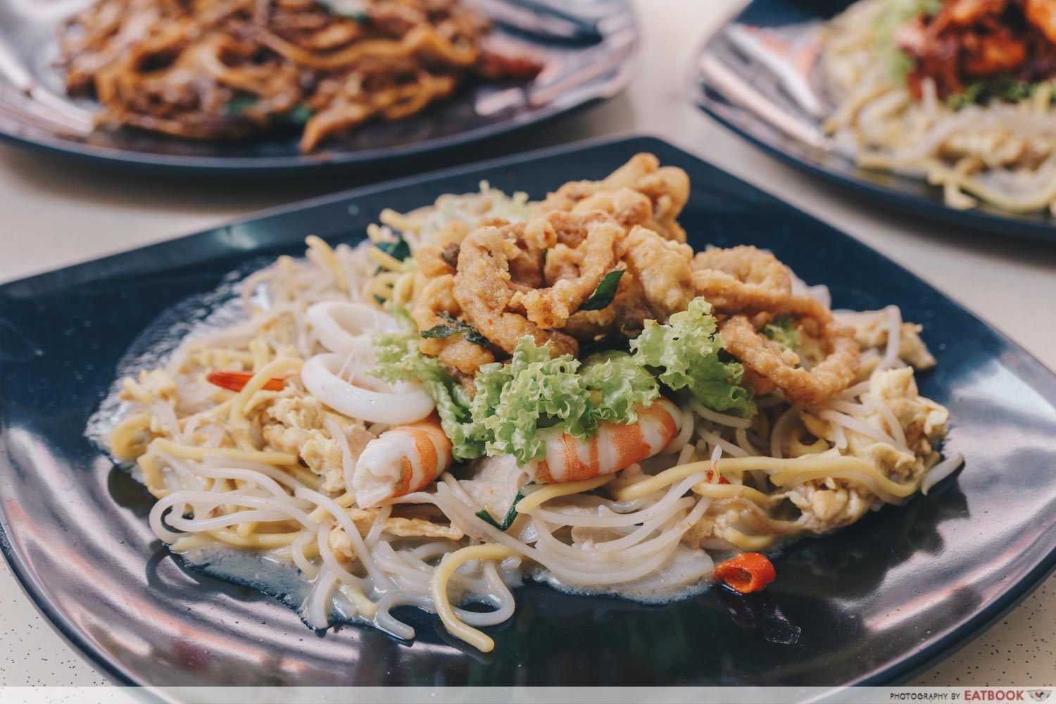 mian wang 1971 salted egg calamari hokkien mee intro