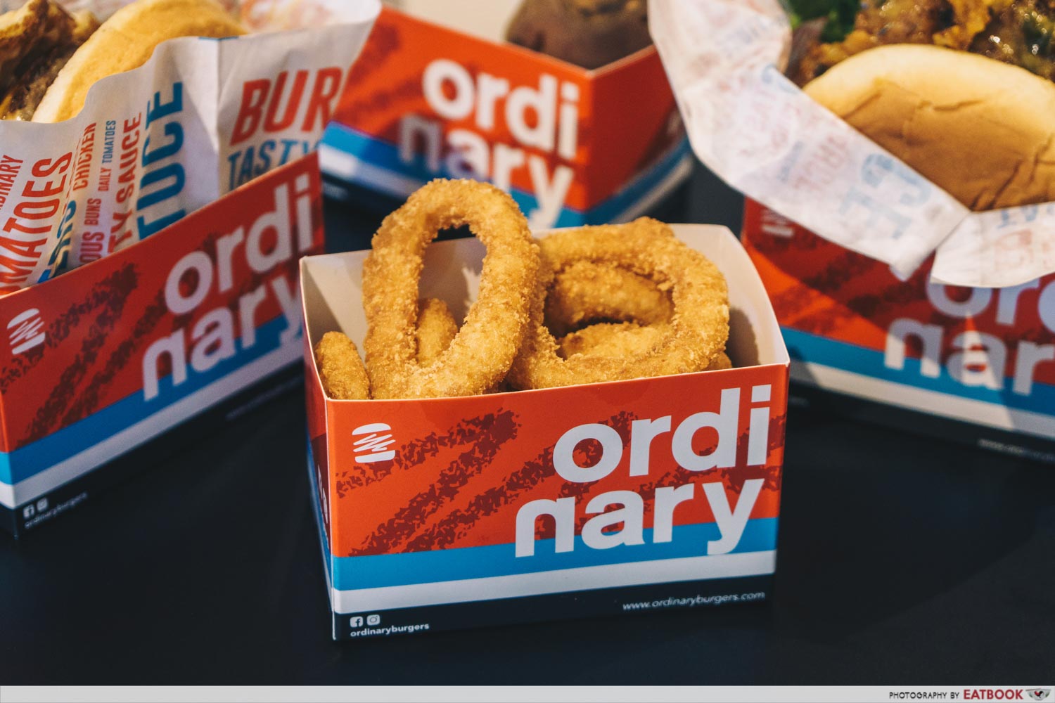 ordinary burgers onion rings