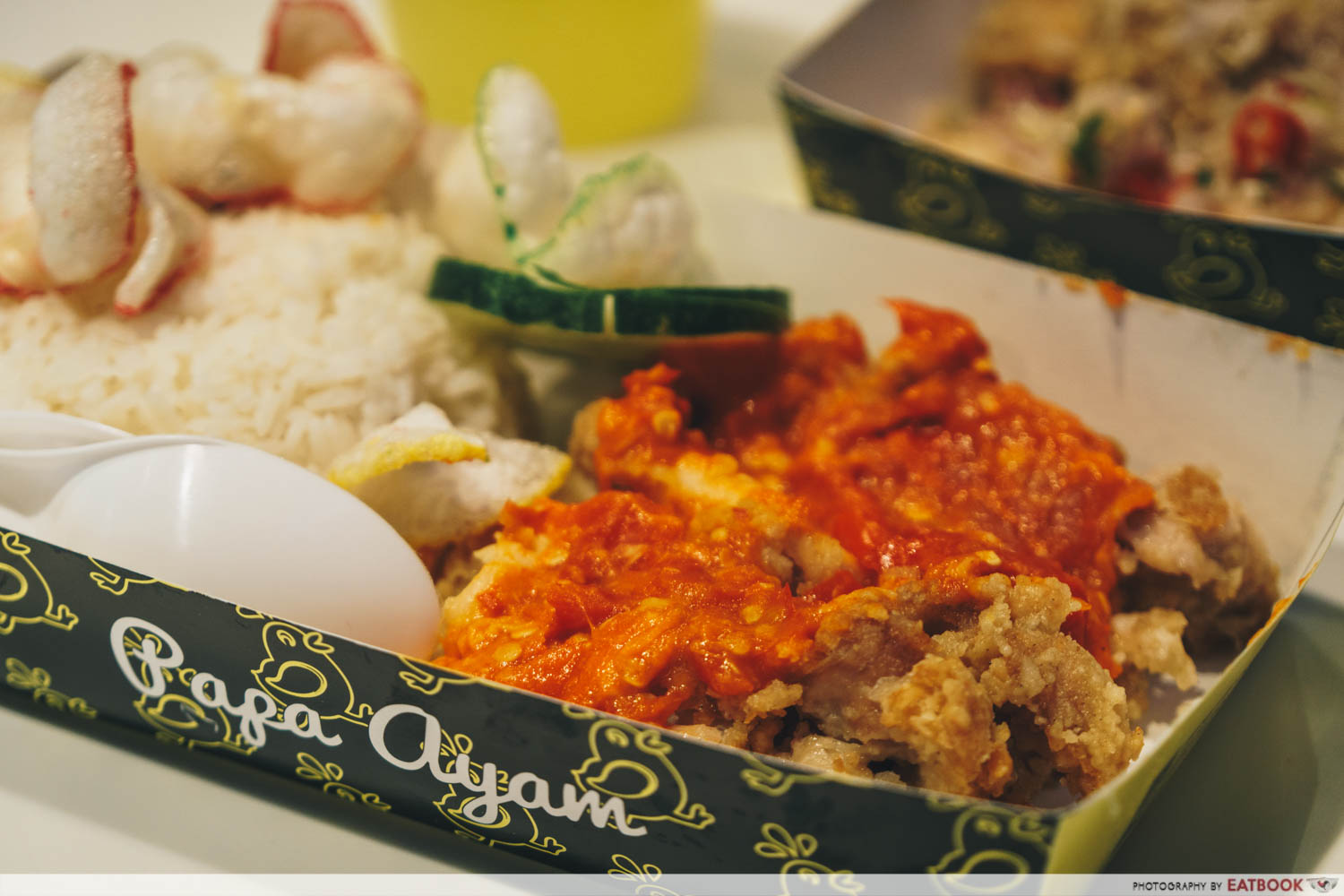 papa ayam ayam geprek original chicken