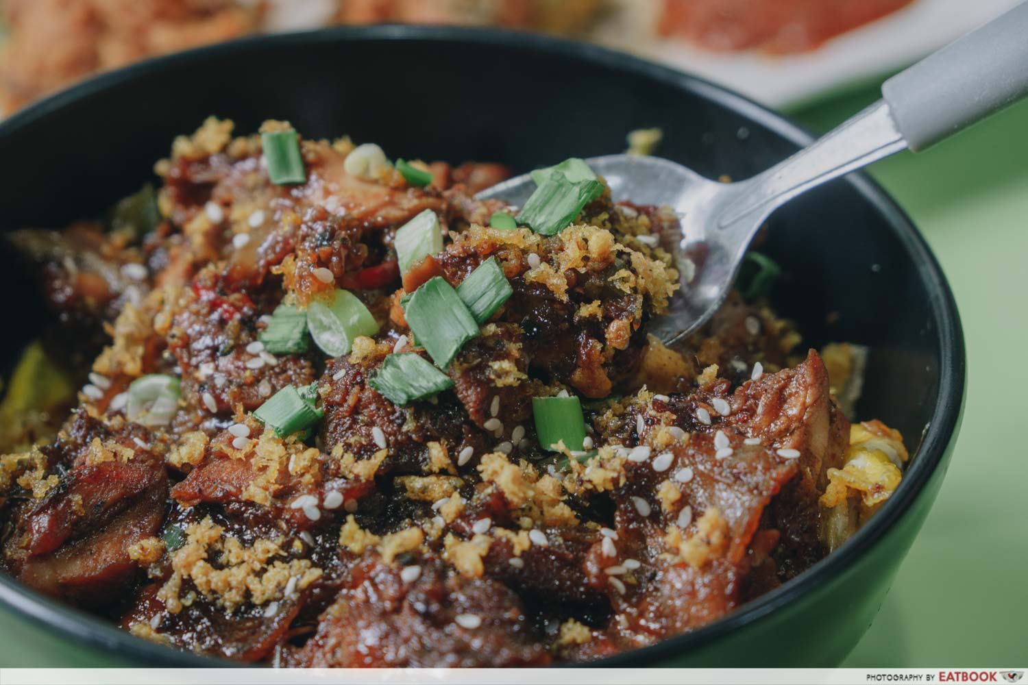 rayyan's waroeng upnormal balinese egg bowl topping