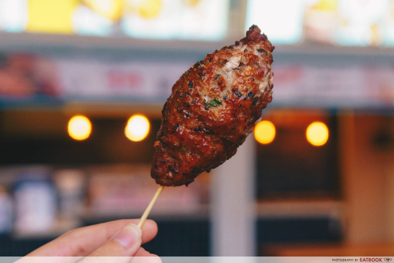 wow skewer bar pork meatball